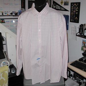 Sized 18.5 - 34/35 - 2XL MensMichael Kors Regular Fit AirSoft Cotton Dress Shirt